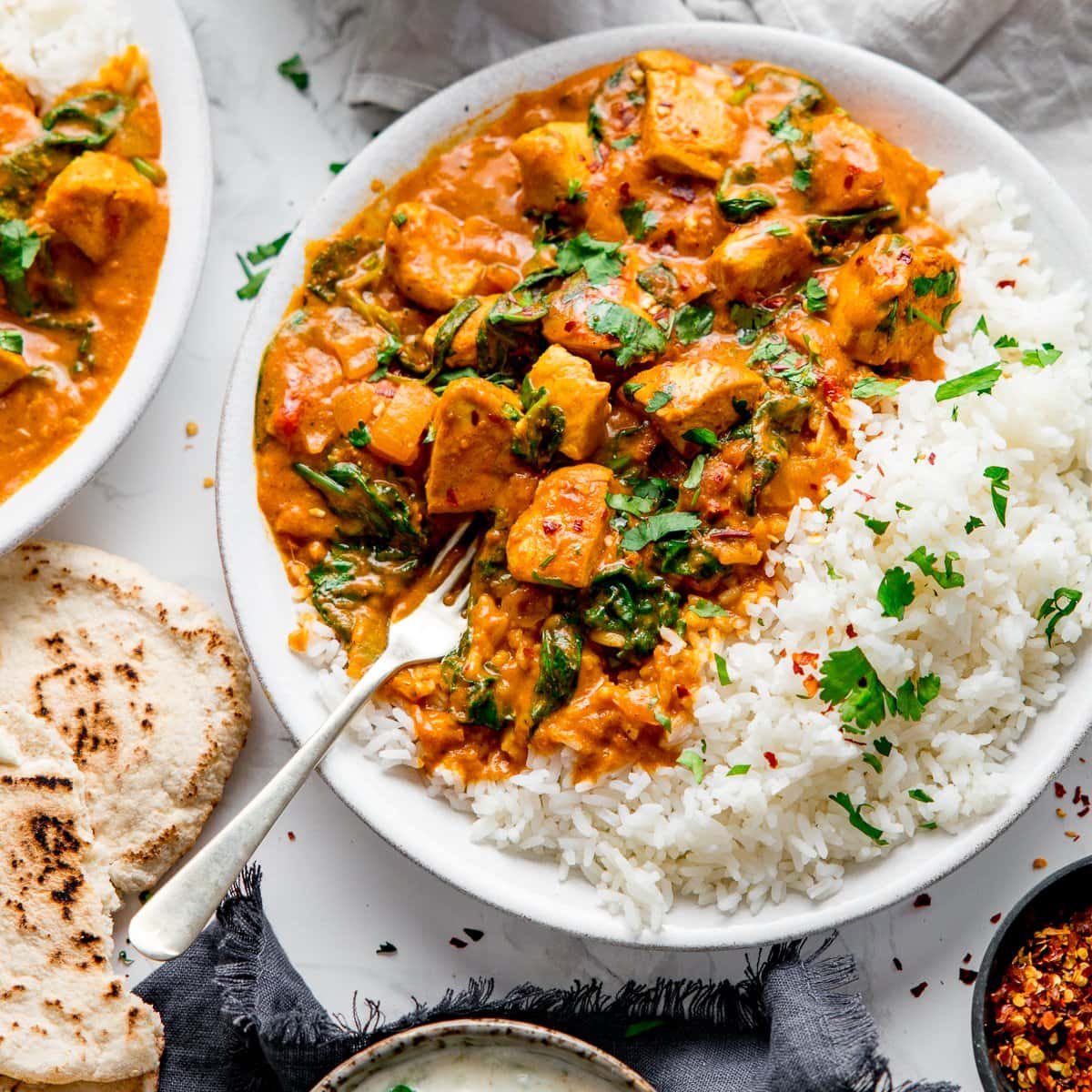 Easy chicken curry