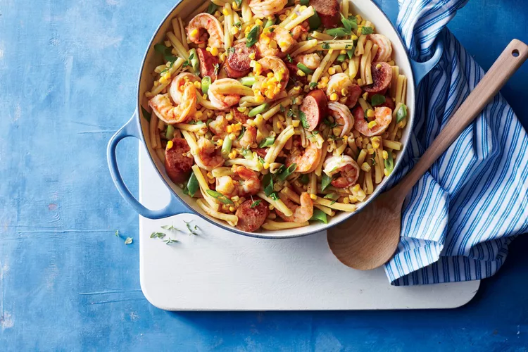 Cajun Shrimp Boil Pasta