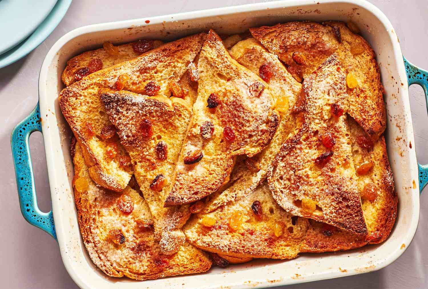 Bread and butter pudding