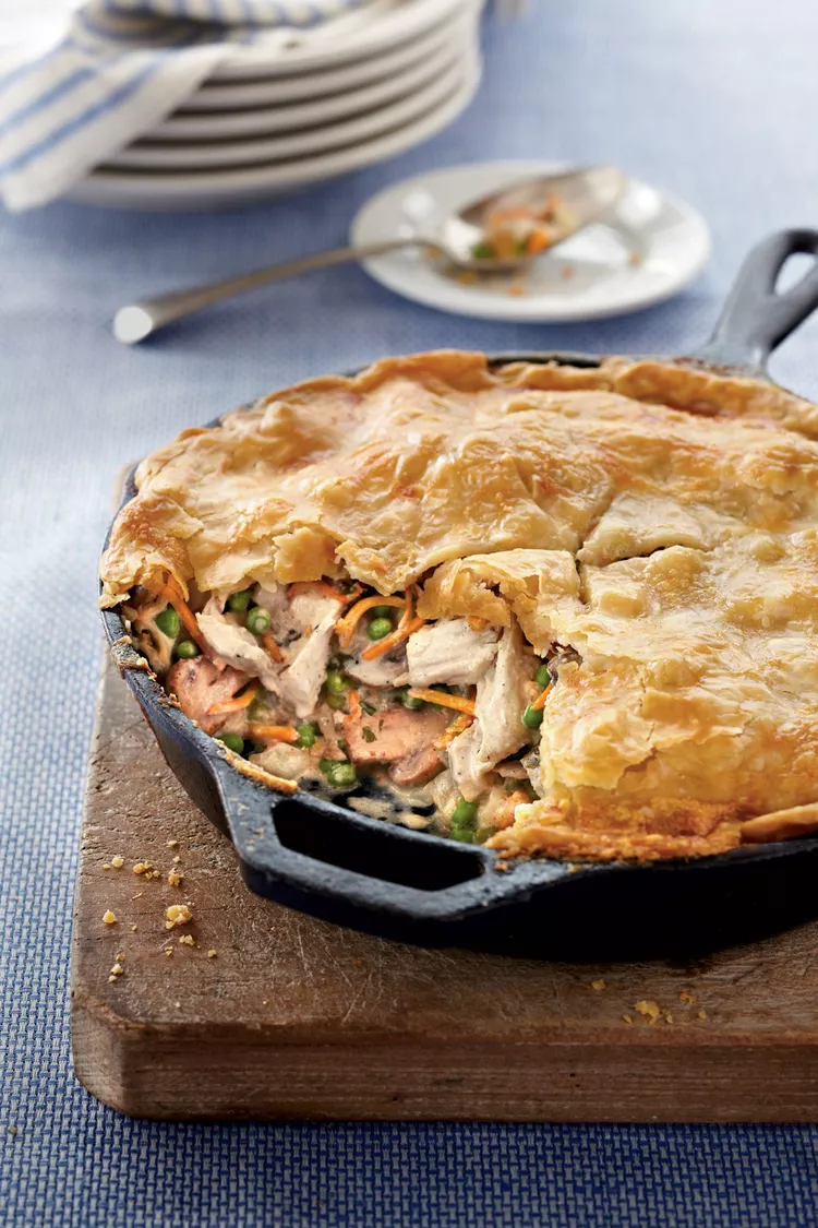 Skillet Chicken Pot Pie