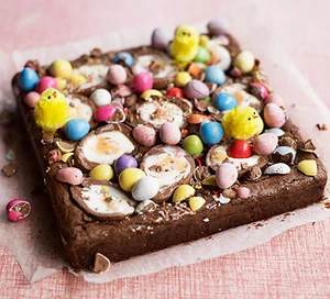 Easter brownies