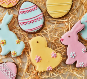 Easter sugar cookies