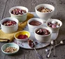 Easter chocolate pots with pick ‘n’ mix toppings