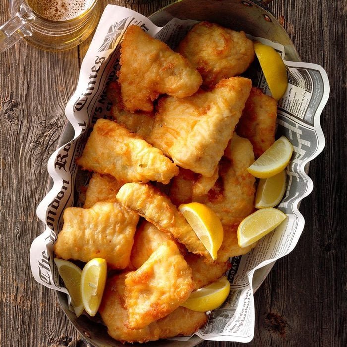 Lemon-Batter Fish