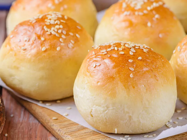 Soft-N-Fluffy Hamburger Buns