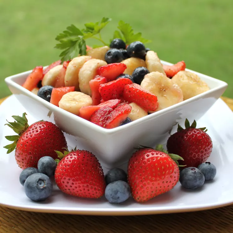 Red, White, and Blueberry Fruit Salad